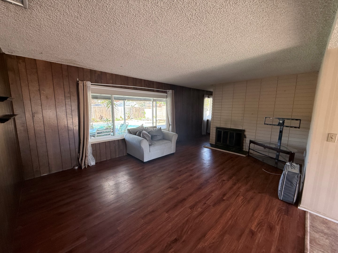 Living Room — before renovation